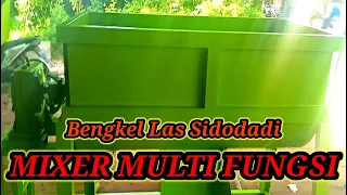 MIXER MULTI FUNGSI #mixerpakanternak #mixermultifungsi #bengkellas