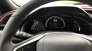 2020 Honda Civic Si Coupe 0-60 Traction Control Off