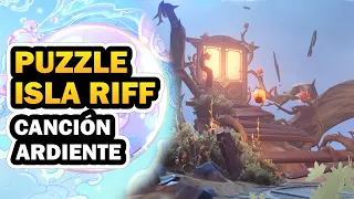 ✨ISLA RIFF: CANCION ARDIENTE ( MISIÓN DE MUNDO Y PUZZLES ) | GENSHIN IMPACT 2.8 |