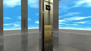 AWESOME FAST Elevator @ Simple Building Gen 4 999 Floor Building