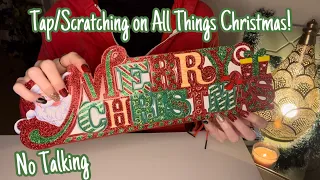 ASMR * Christmas Stuff! * Fast Tapping & Scratching * No Talking * ASMRVilla