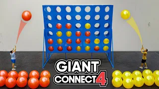 We Built The World’s LARGEST Connect 4 Game!