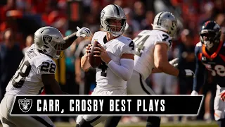 QB Derek Carr, DE Maxx Crosby’s Best Plays vs. Broncos. Plus, Victory Messages | Raiders | NFL