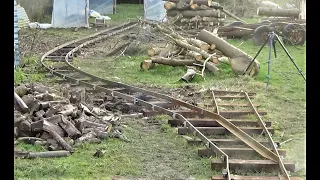 The First 100 Feet Of Home Made Railway Finished! (It's so easy..)