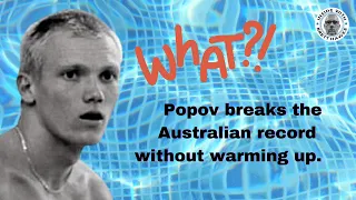 Popov breaks Australian 100 Free record without warming up