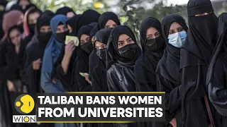 US, UK and UN criticises the Taliban's ban on Afghan women from universities | English News | WION