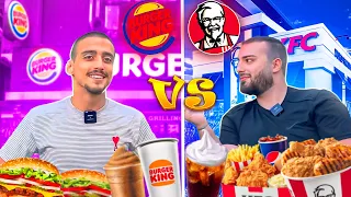 🍔 KFC Vs Burger King 🍔- უსახელო განხილვები