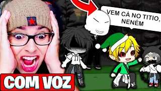 E SE EU VIVESSE COM AS CREEPYPASTAS... ! (Gacha Club Mini Filme)