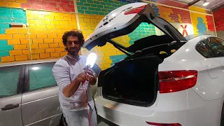 شوفو ايش صار مع راعي البي ام (  BMW X6 )
