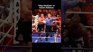 Oleg Maskaev vs  Hasim Rahman