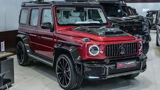 2024 Red BRABUS 800 - Mercedes AMG G63 - Sophisticated Luxury SUV!