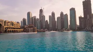 Dubai Fountains 2018 نافورة دبي -شارك الغي في سما دبي