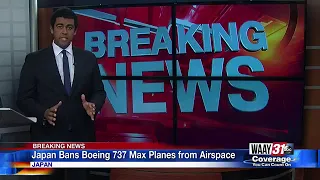 Breaking News Center: Japan Bans Boeing 737 Max Planes