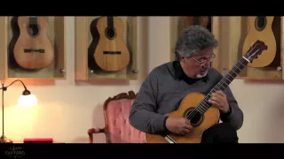 Matteo Staffini plays Prelude No 11 D Major by Francisco Tárrega on a 1885 Vicente Arias