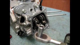 HONDA GX160 How to adjust valves on 4-stroke engine