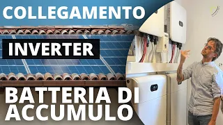 Collegamento INVERTER e BATTERIA DI ACCUMULO: Come Funziona?