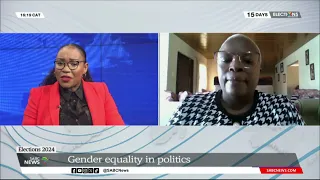 Elections 2024 | Spotlight on gender equality in politics with Dibeela Mothupi