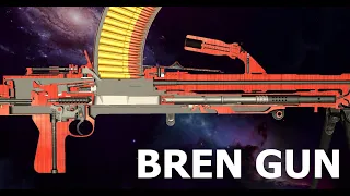 How a Bren Light  Machine Gun Works