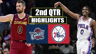 Cleveland Cavaliers vs Philadelphia 76er 2nd QTR HIGHLIGHTS | March 29 | 2024 NBA Season