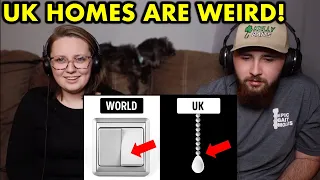 Americans React to 18 House Details in the UK Americans Don't Understand!