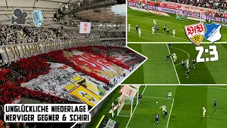 VfB Stuttgart 2:3 TSG Hoffenheim ⚪🔴 130 Jahre Choreo, Chancenwucher & Schiri 😤 Stadion & Audio Vlog