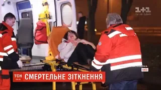 Двоє людей загинули у Києві внаслідок аварії за участю позашляховика та мікроавтобуса