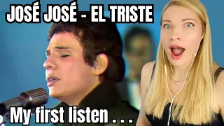 Vocal Coach/Musician Reacts: First Time Hearing José José - El Triste en vivo - In Depth Analysis!