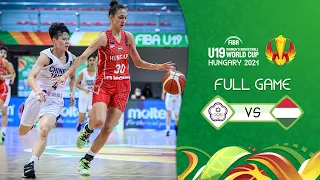 Chinese Taipei v Hungary | Full Game - FIBA U19 Women's Basketball World Cup 2021