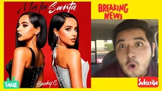 Becky G - MALA SANTA ( Official Music Video Reaction) | Las Chanel’s