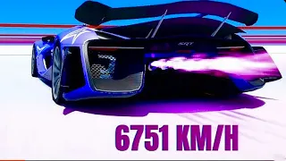 2.5 Million HP SRT Tomahawk VGT [0 - 6751 KM/H] at Endless Track