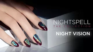 CND™ Nightspell Collection | "Night Vision" Nail Art Tutorial