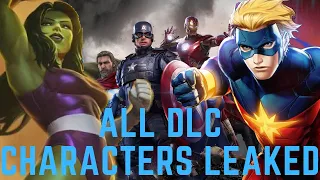 AVENGERS GAME DLC CHARACTERS LEAKED! She Hulk! Doctor Strange! Black Panther! Quake! And More!