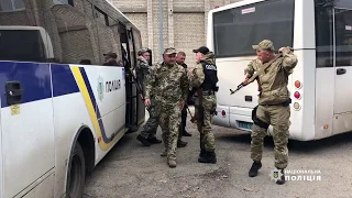 Зведений загін прикарпатських поліцейських повернувся з ООС