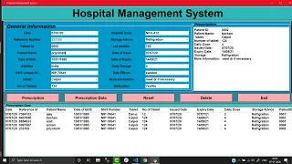 Hospital Management System: Part 3