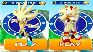 Super Silver  New Sonic - NEW Update - ALL Character in Sonic Dash - Android/IOS GamePlay