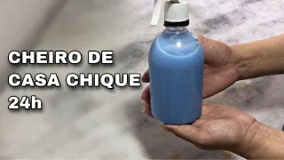 MISTURINHA TIRA ODOR DE AMBIENTE: cheirinho de casa chique 24 horas c/3 ingredientes