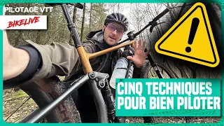 Les cinq techniques de base de pilotage VTT à connaître impérativement !