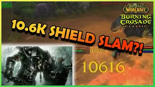 Shield Slam can ONE-SHOT full health players?! | Daily Classic WoW Highlights #437 |