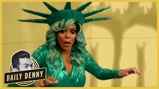 The Scary Moment When Wendy Williams Passes Out in Her Halloween Costume on Live TV | Daily Denny