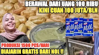 PENGUSAHA HEBAT ! BERJUANG CUMA MODAL KECIL 100 RIBU JADI OMSET 100 JUTA PERBULAN! IDE USAHA RUMAHAN