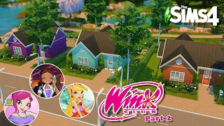 Every Tiny House is a Different Winx Club Character Part 2 | Speed build |The Sims 4