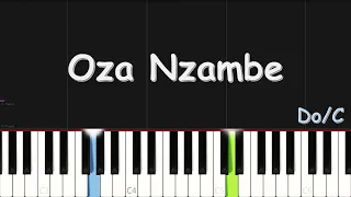 David Ize - Oza Nzambe | EASY PIANO TUTORIAL BY Extreme Midi