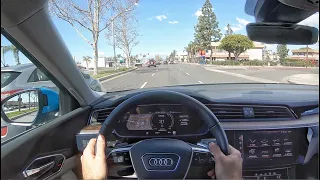 2019 Audi e tron POV Test Drive (3D Audio)