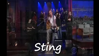 Sting - What Have We Got 9-30-23 Letterman