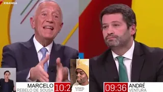 Marcelo R. de Sousa vs André Ventura » Da mesma maneira!