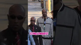 Snoop Dogg Sneaks Three Blunts Of Chronic Inside Jimmy Kimmel Live! Studios In Hollywood, CA