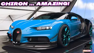 Bugatti Chiron Forza Horizon 5 | Best Hypercar? Review & Customization | Top Speed & Tune Code