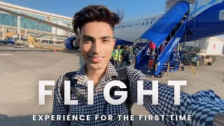 MY FIRST FLIGHT ✈️ EXPERIENCE || DREAM COMES TRUE❤️🥺 || MR. HOTY ||
