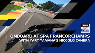 Onboard with Niccolò Canepa at Spa Francorchamps