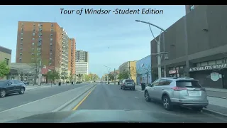 Tour of Windsor for International Student| Windsor, Ontario | Uni of Windsor | St. Clair College